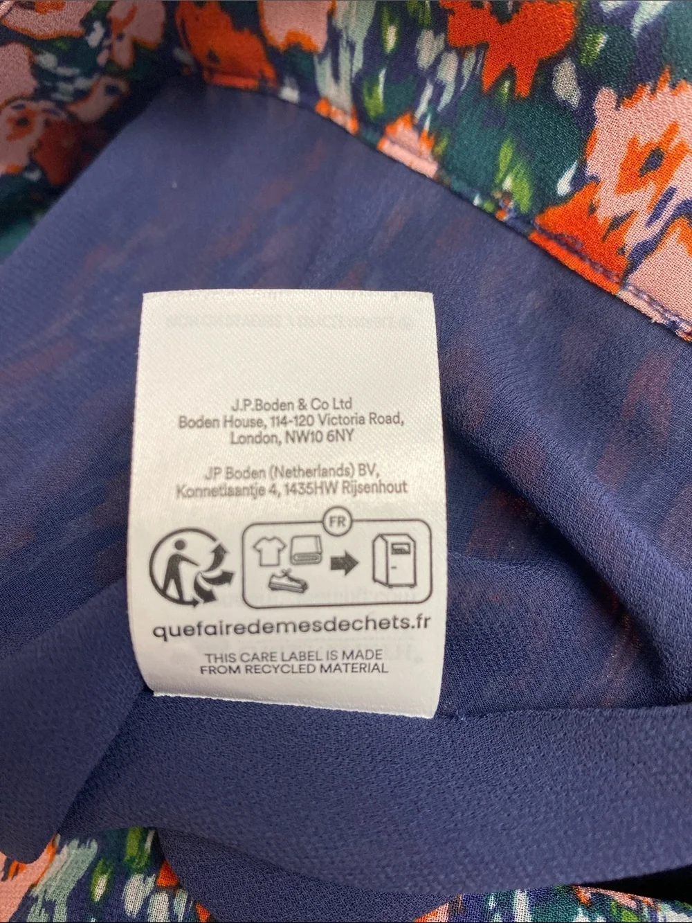 Boden Pleated Floral Skirt | Preppy Dopamine Cottagecore Euro Summer | Size 14